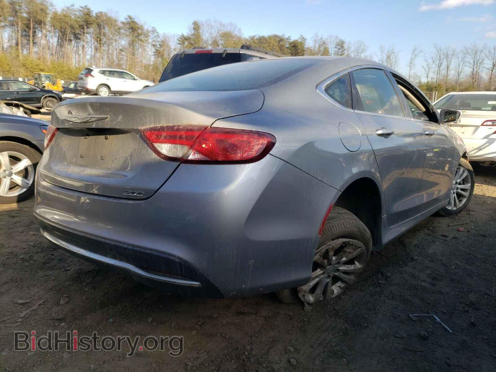 2015 CHRYSLER 200 - VIN: 1C3CCCAB7FN505457 - Фото 4