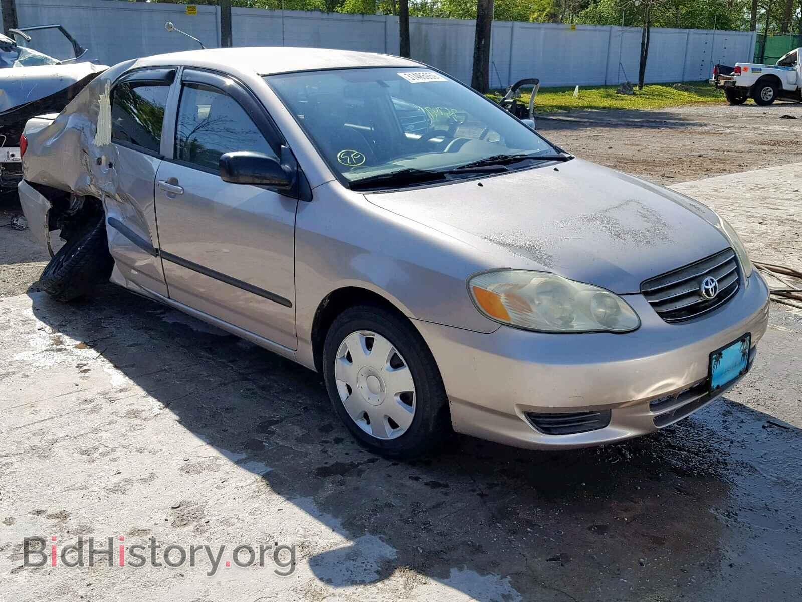 Photo 1NXBR32E83Z185190 - TOYOTA COROLLA 2003