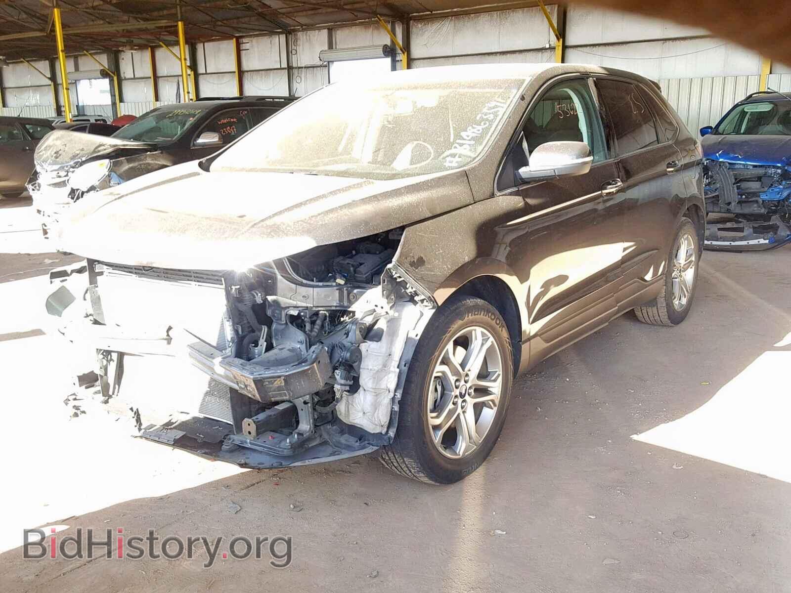 2015 FORD EDGE TITAN - VIN: 2FMTK4K82FBB16594 - Фото 2