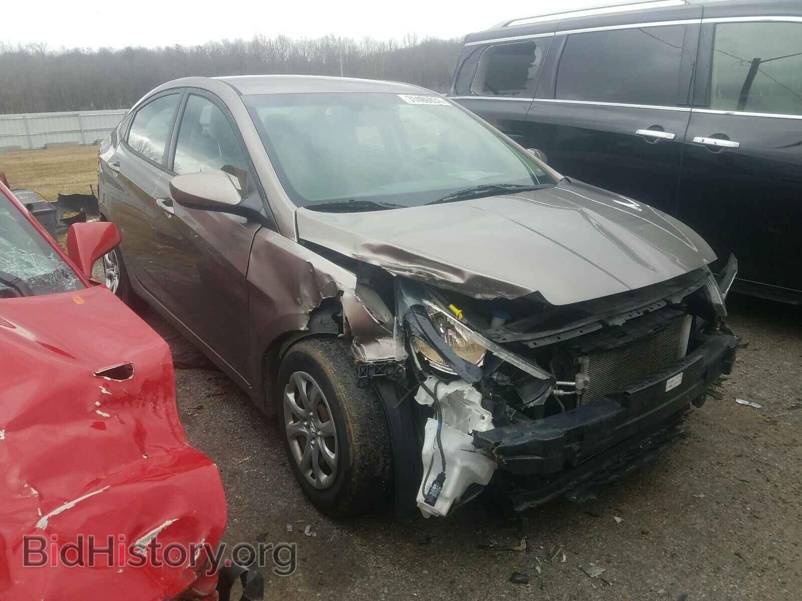 Photo KMHCT4AE7DU431418 - HYUNDAI ACCENT 2013