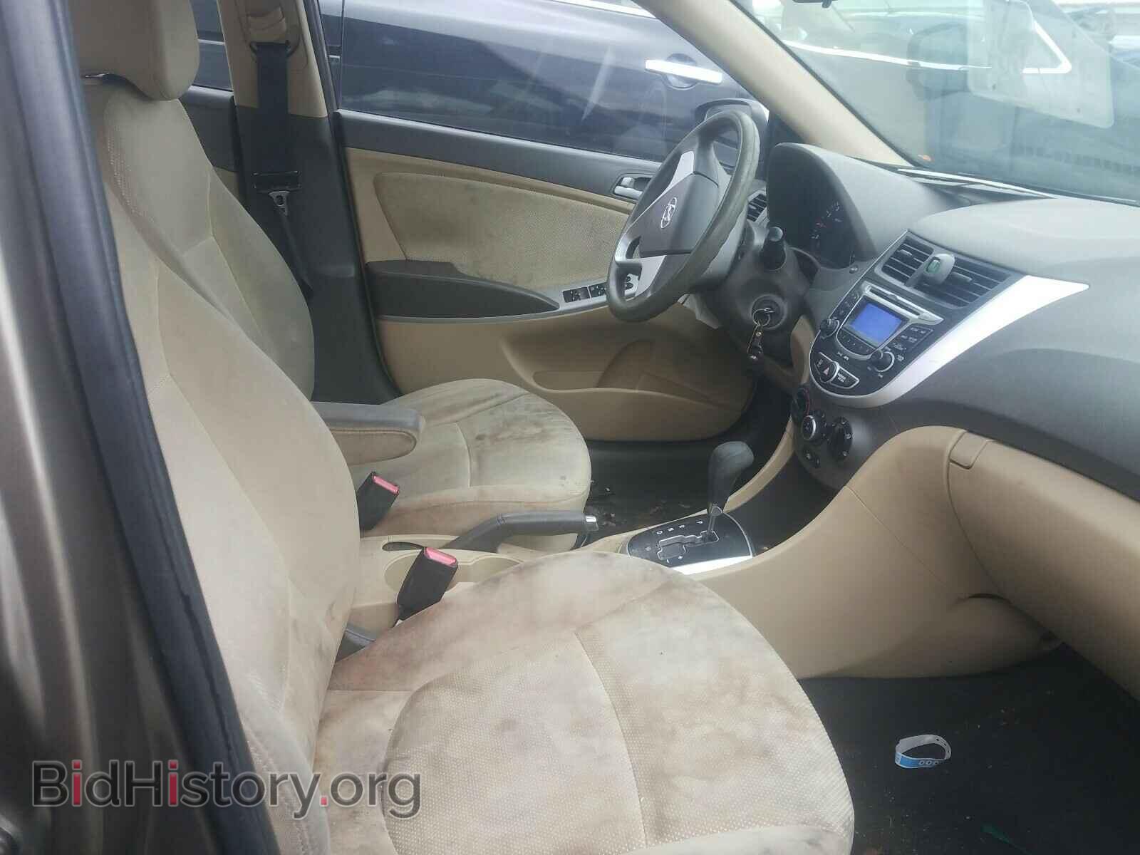 2013 HYUNDAI ACCENT - VIN: KMHCT4AE7DU431418 - Фото 5
