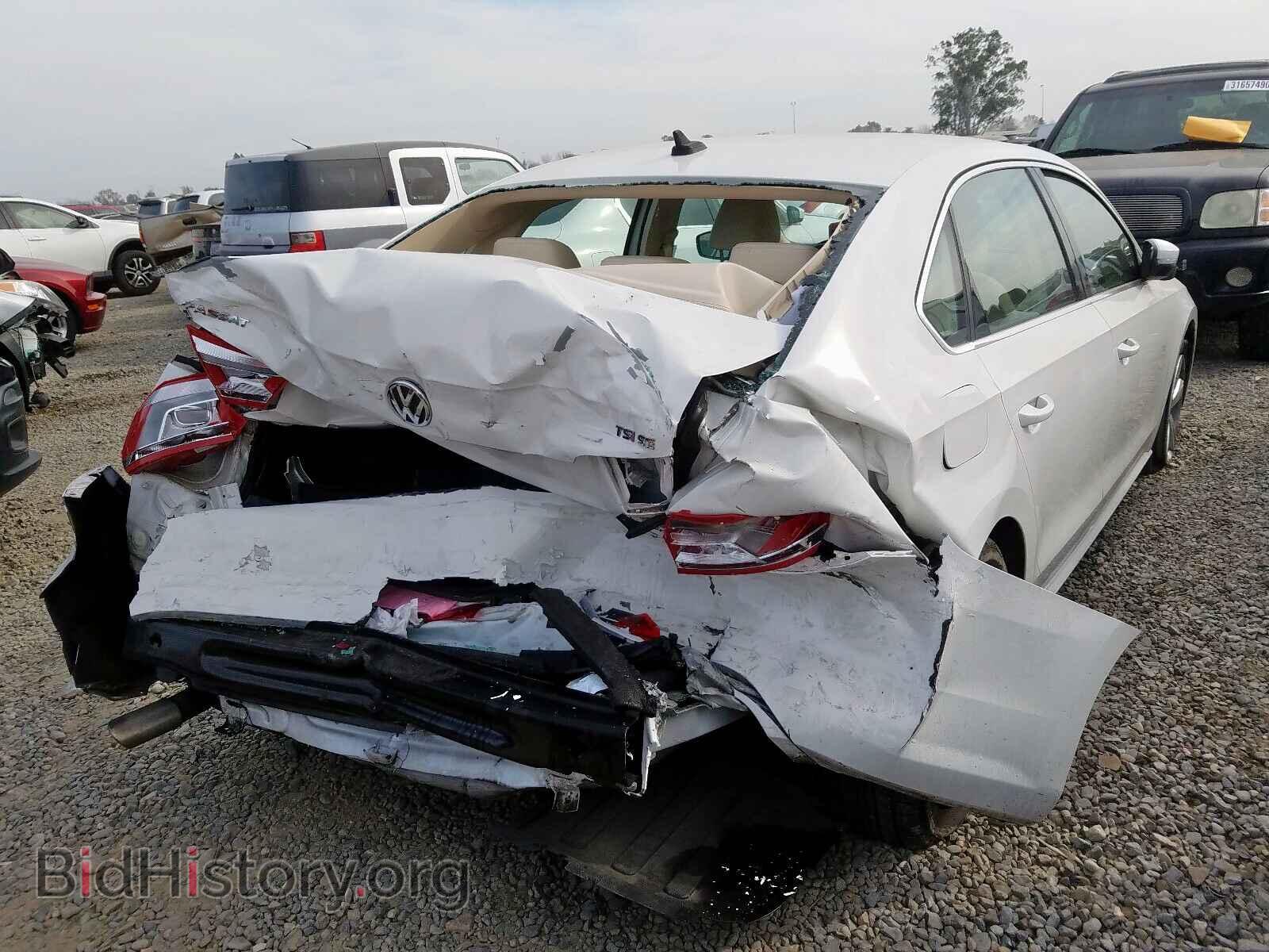 2014 VOLKSWAGEN PASSAT - VIN: 1VWBT7A36EC057596 - Фото 4