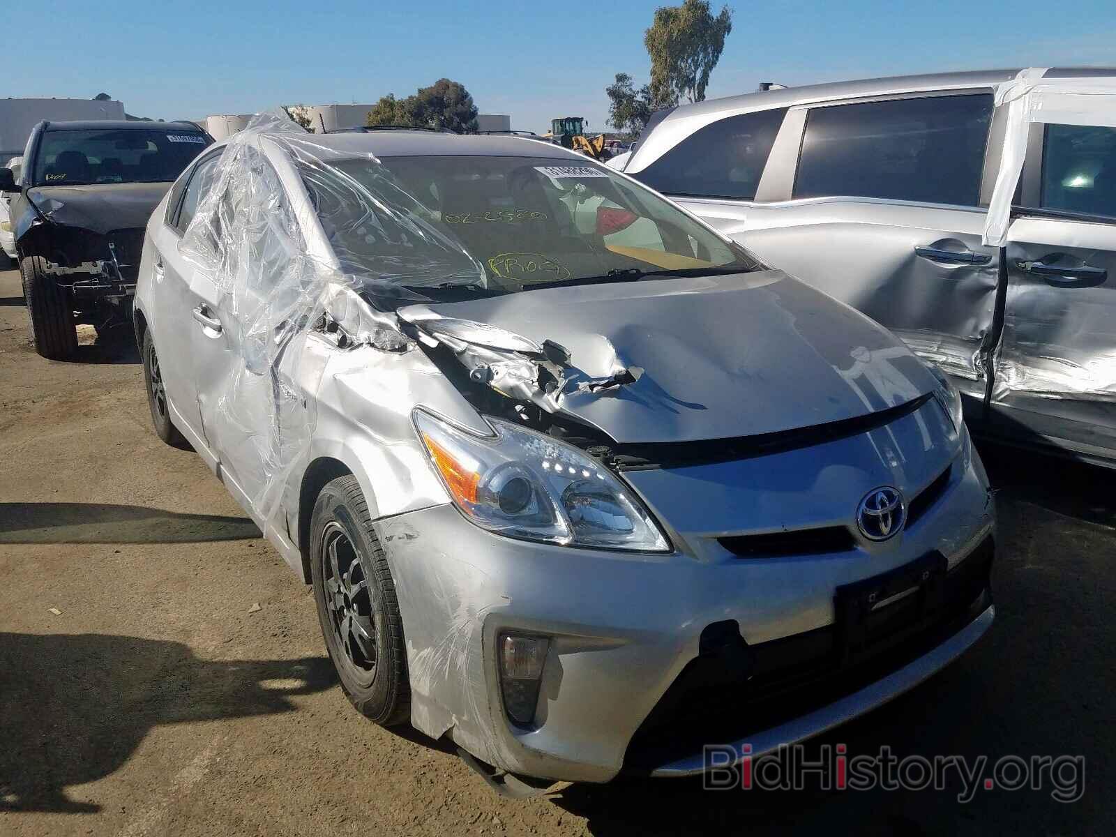 Фотография JTDKN3DU4E0379102 - TOYOTA PRIUS 2014