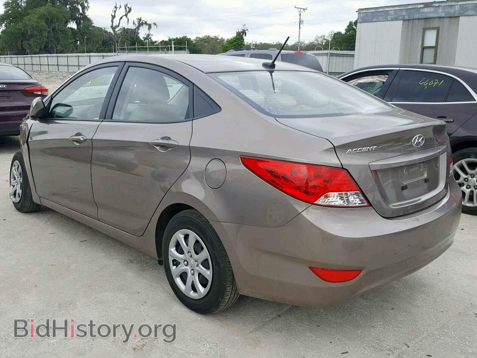2014 HYUNDAI ACCENT - VIN: KMHCT4AE2EU739582 - Фото 3