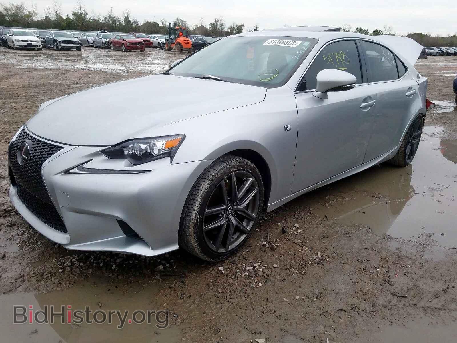 2016 LEXUS IS - VIN: JTHBE1D20G5025312 - Фото 2