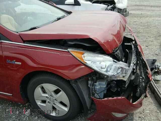 2012 HYUNDAI SONATA - VIN: KMHEC4A44CA030781 - Фото 9
