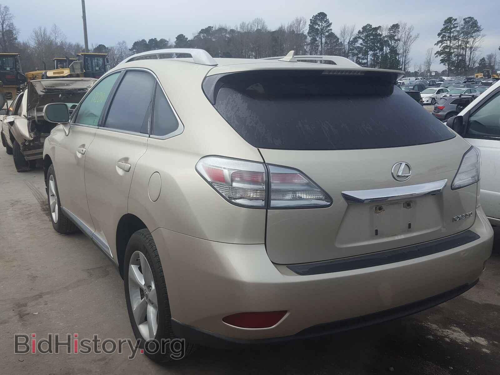 2011 LEXUS RX350 - VIN: 2T2BK1BA9BC092941 - Фото 3