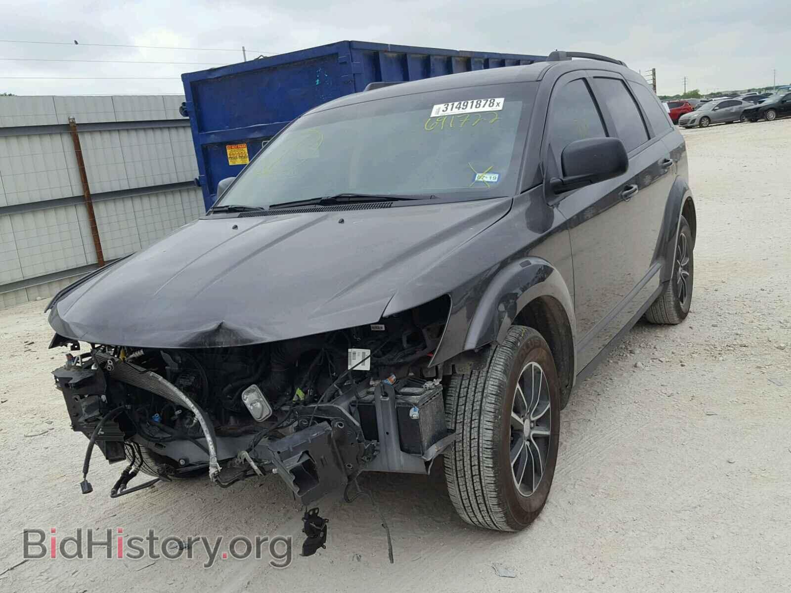 2017 DODGE JOURNEY SE - VIN: 3C4PDCAB1HT691722 - Фото 2