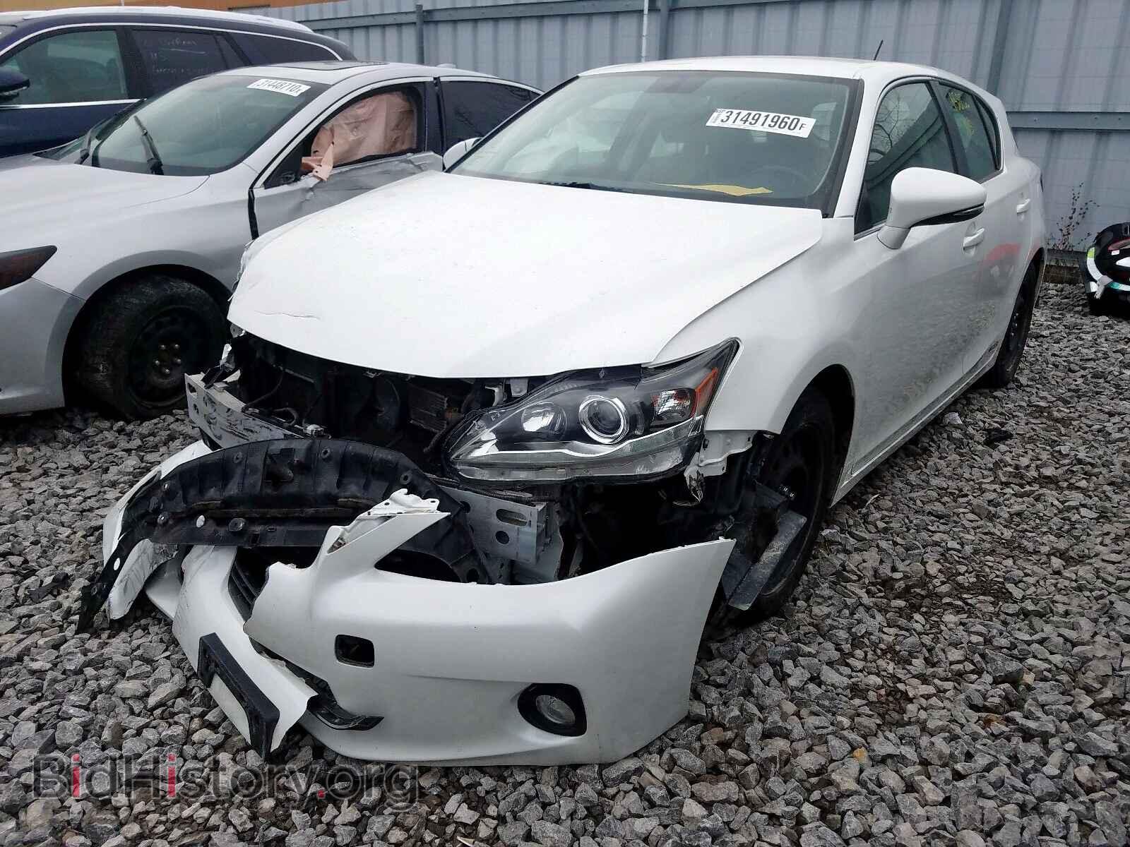 2013 LEXUS CT 200 - VIN: JTHKD5BH9D2131207 - Фото 2
