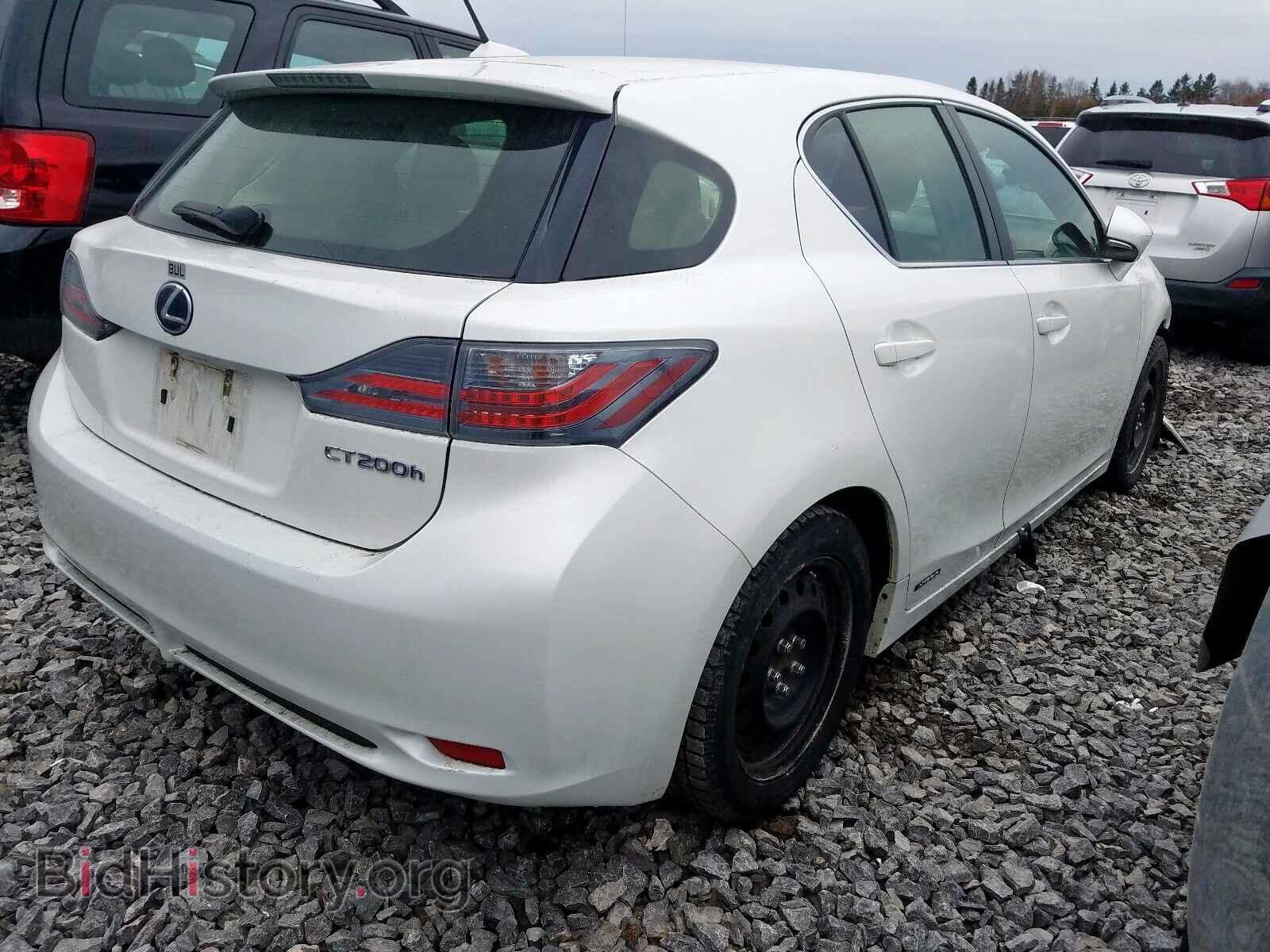 2013 LEXUS CT 200 - VIN: JTHKD5BH9D2131207 - Фото 4