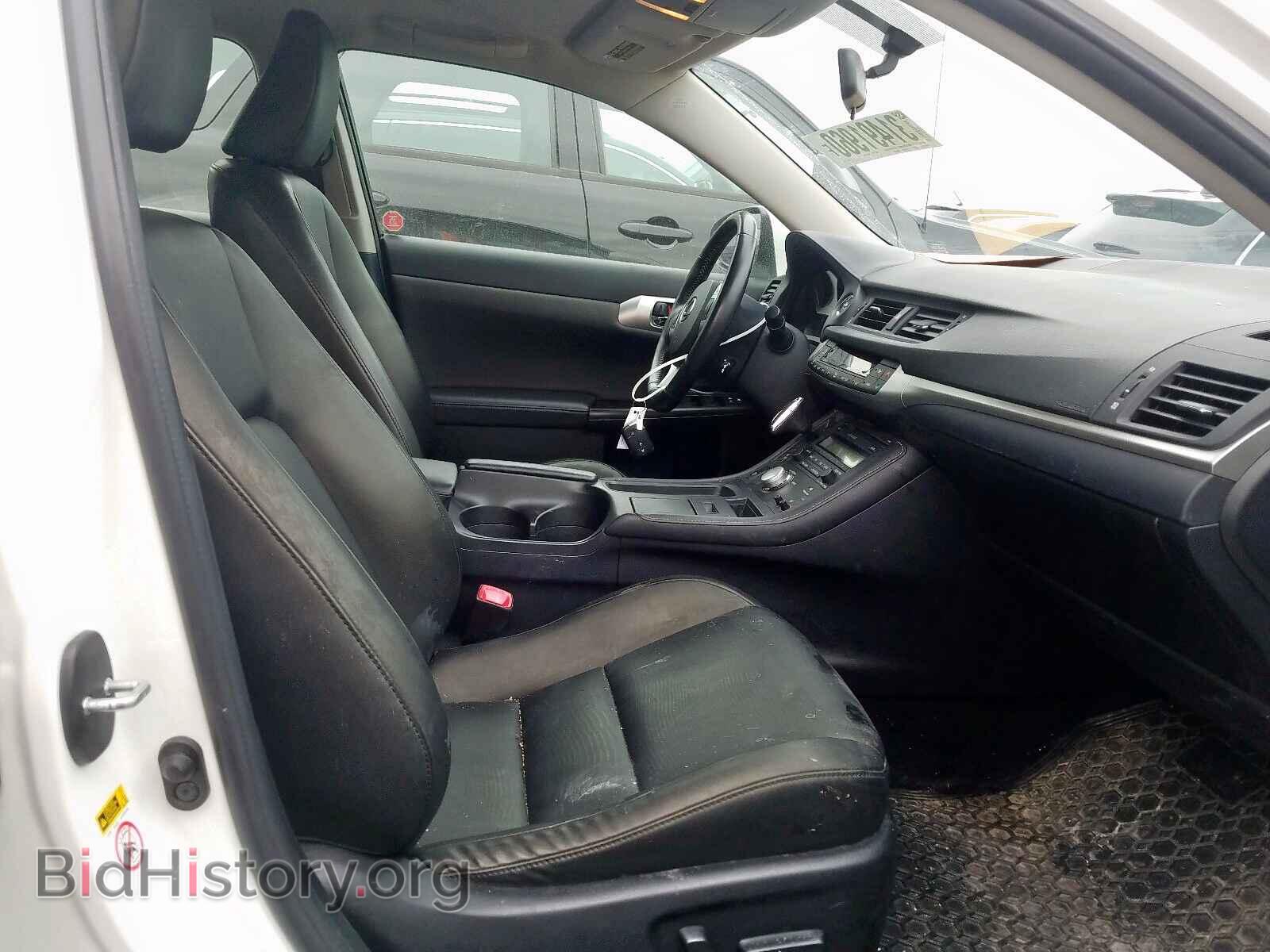 2013 LEXUS CT 200 - VIN: JTHKD5BH9D2131207 - Фото 5