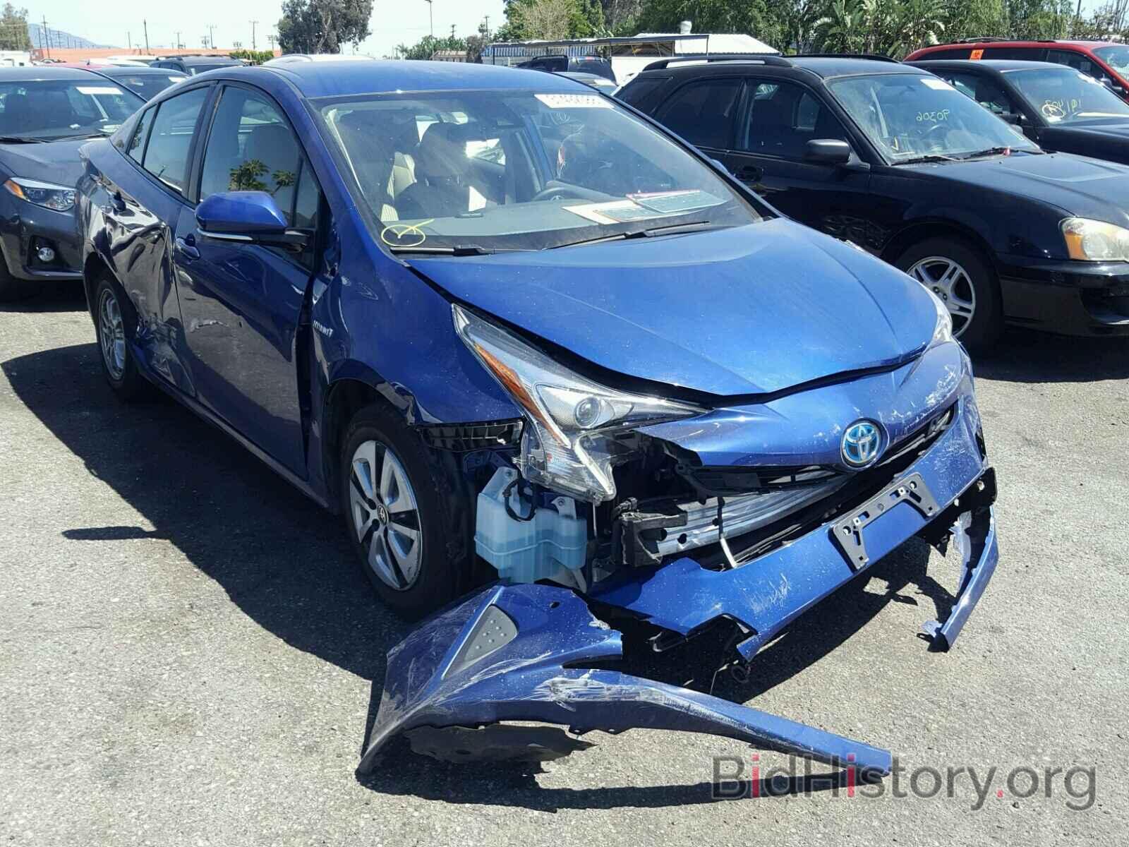 Photo JTDKBRFU7H3558858 - TOYOTA PRIUS 2017