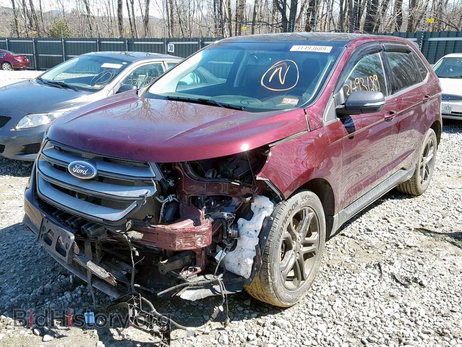 2018 FORD EDGE SEL - VIN: 2FMPK4J93JBB02000 - Фото 2
