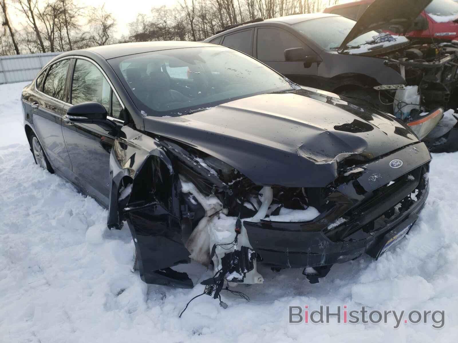 Photo 3FA6P0LU4JR151600 - FORD FUSION 2018