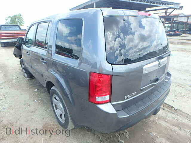 2012 HONDA PILOT - VIN: 5FNYF3H25CB031887 - Фото 3