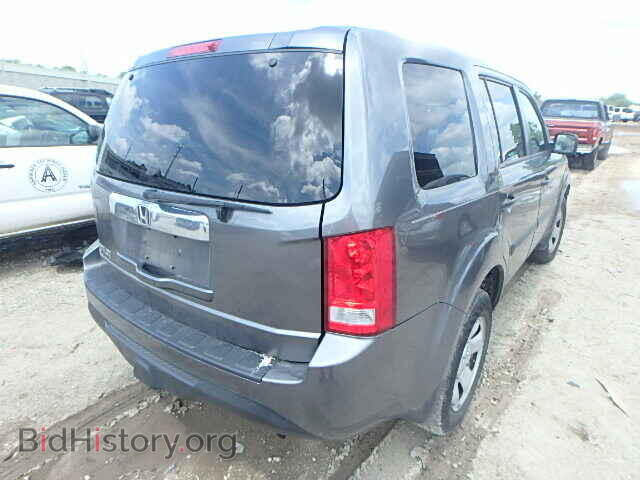 2012 HONDA PILOT - VIN: 5FNYF3H25CB031887 - Фото 4