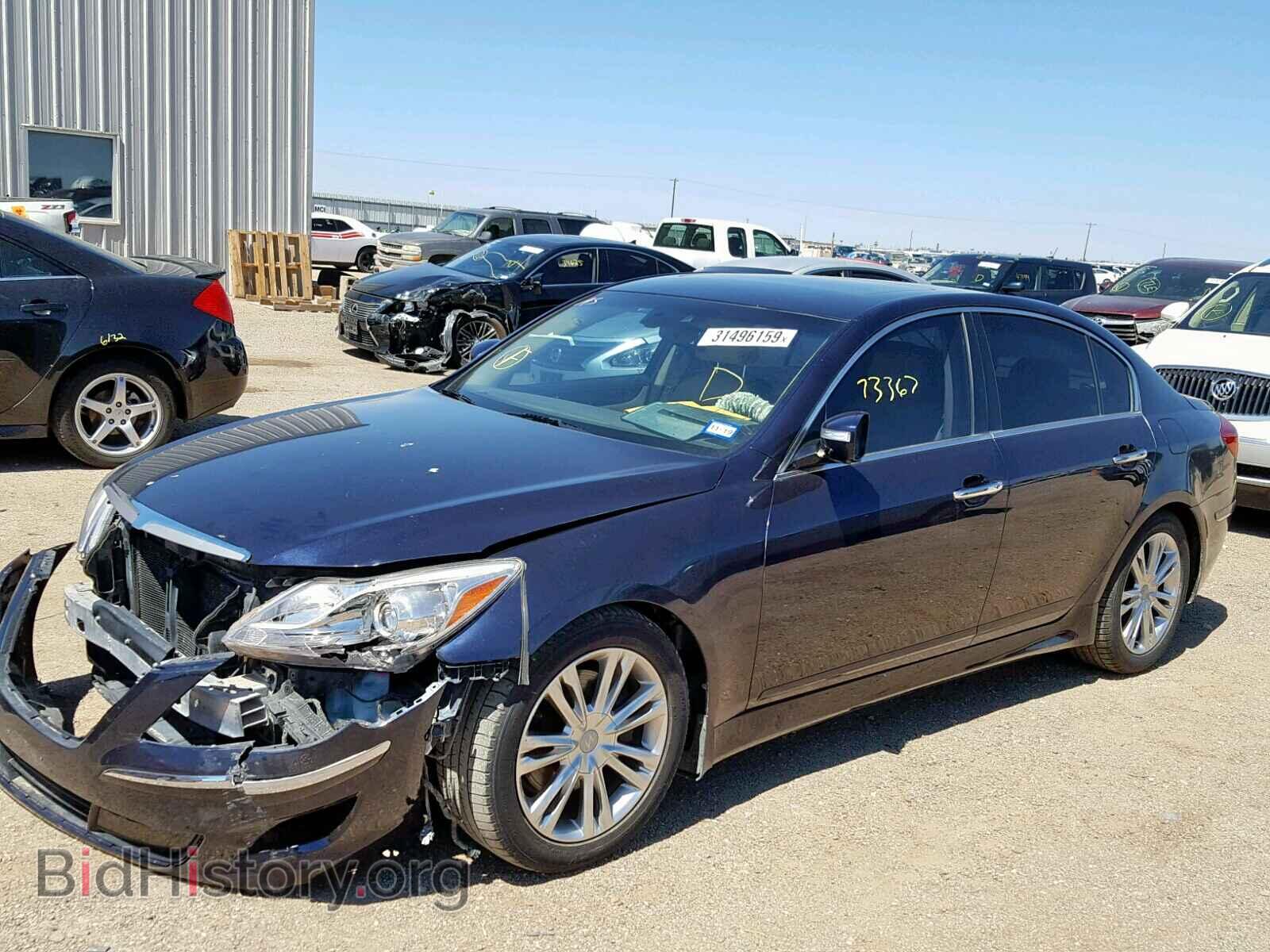 2013 HYUNDAI GENESIS - VIN: KMHGC4DD6DU223695 - Фото 2