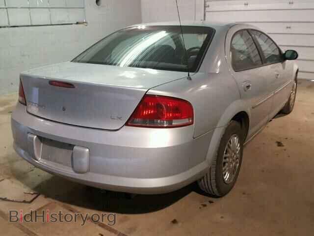 2001 CHRYSLER SEBRING - VIN: 1C3EL46X01N564779 - Фото 4