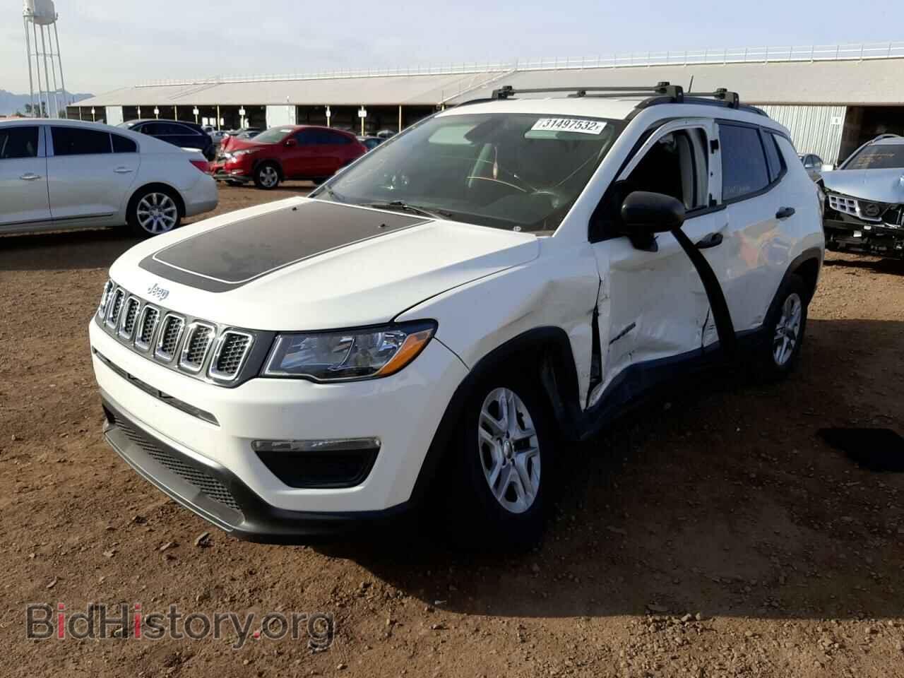 2017 JEEP COMPASS - VIN: 3C4NJCAB7HT629404 - Фото 2