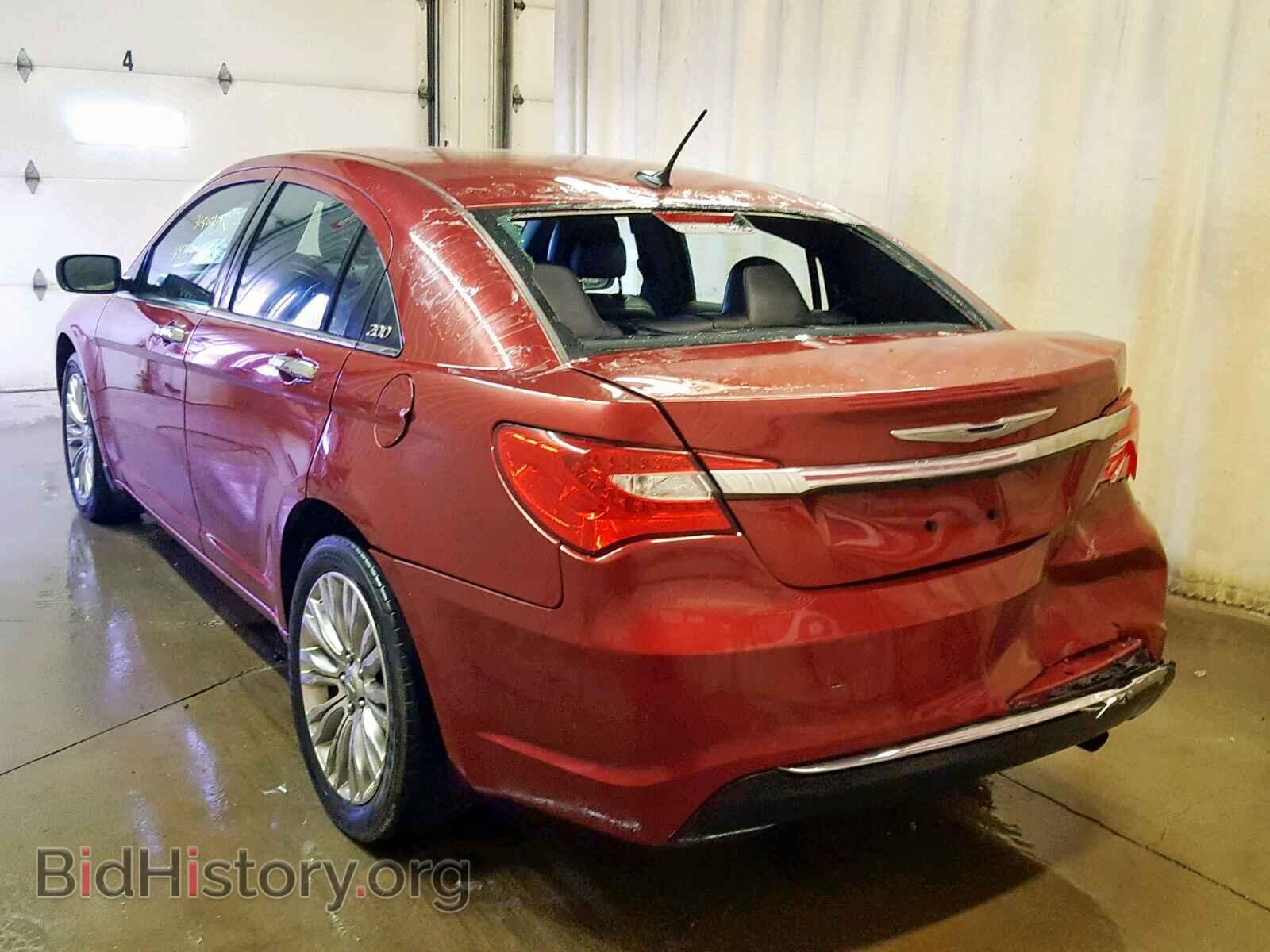 2012 CHRYSLER 200 - VIN: 1C3CCBCB1CN284232 - Фото 3