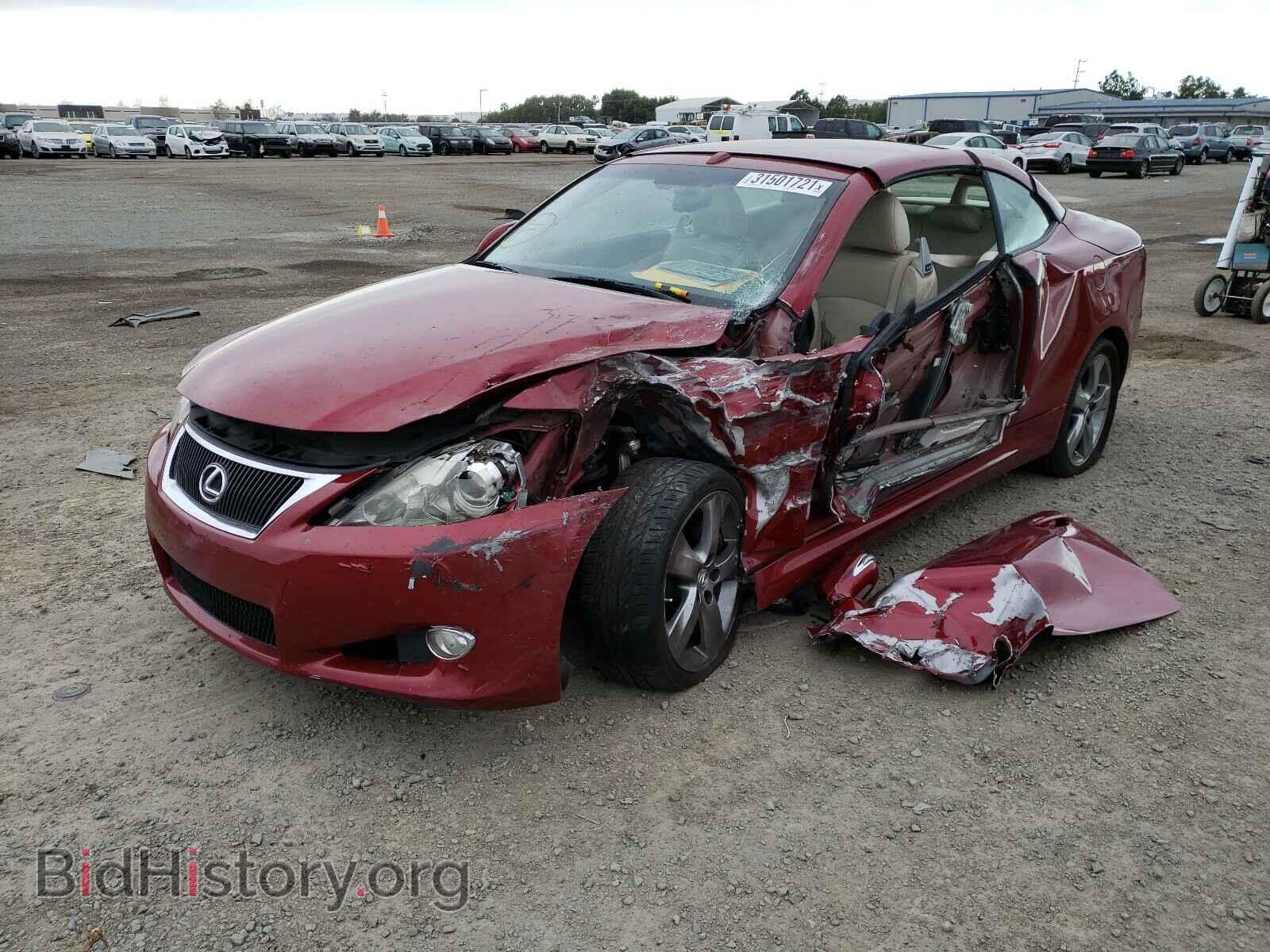 2010 LEXUS IS - VIN: JTHFF2C28A2500624 - Фото 2