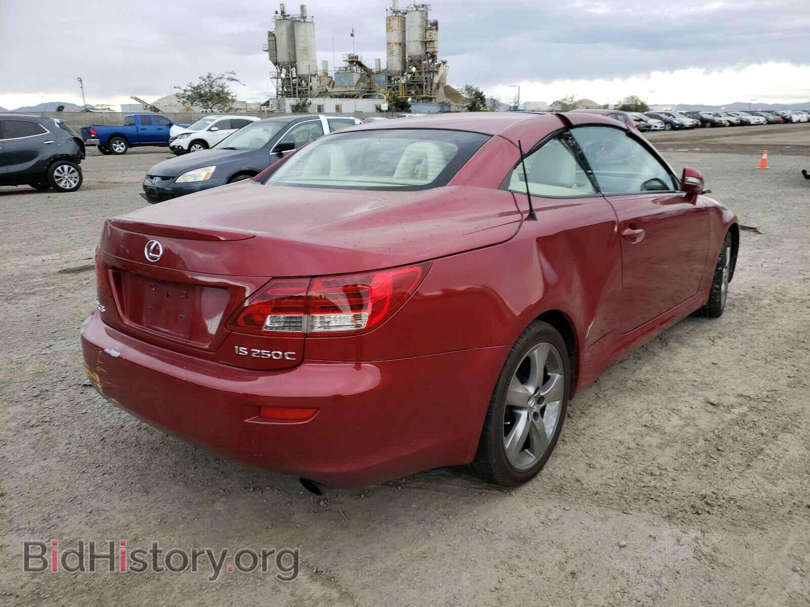 2010 LEXUS IS - VIN: JTHFF2C28A2500624 - Фото 4