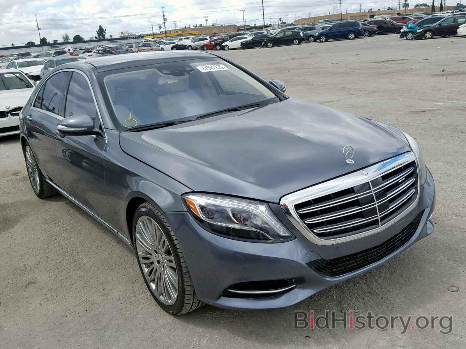 Фотография WDDUG8CB4GA254037 - MERCEDES-BENZ S CLASS 2016