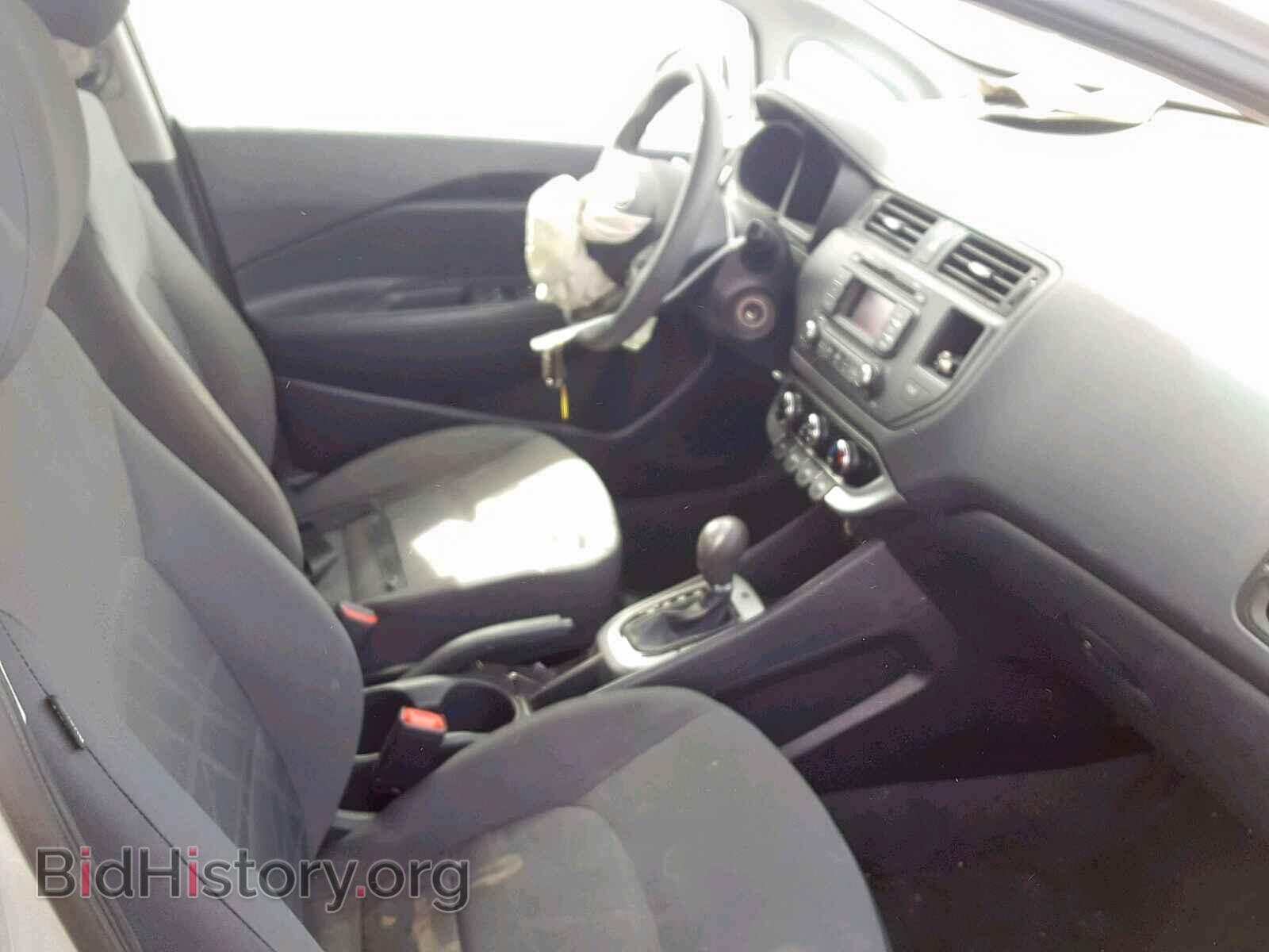 2012 KIA RIO - VIN: KNADM5A39C6038577 - Фото 5