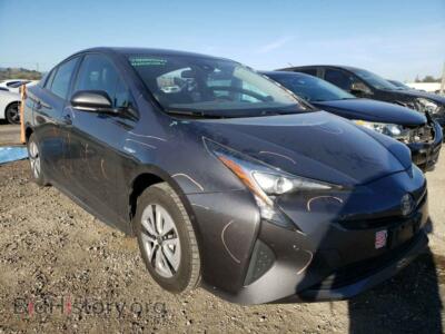 2017 Toyota PRIUS, темно-серый — VIN JTDKARFU0H3543752, Copart