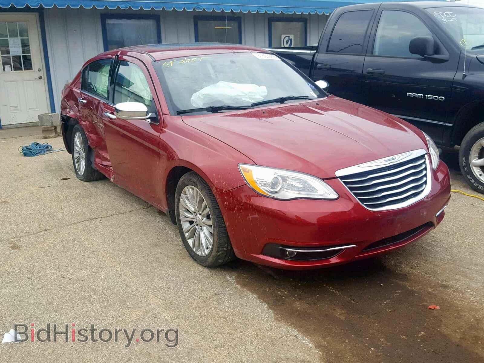 Photo 1C3CCBCG2DN597741 - CHRYSLER 200 2013