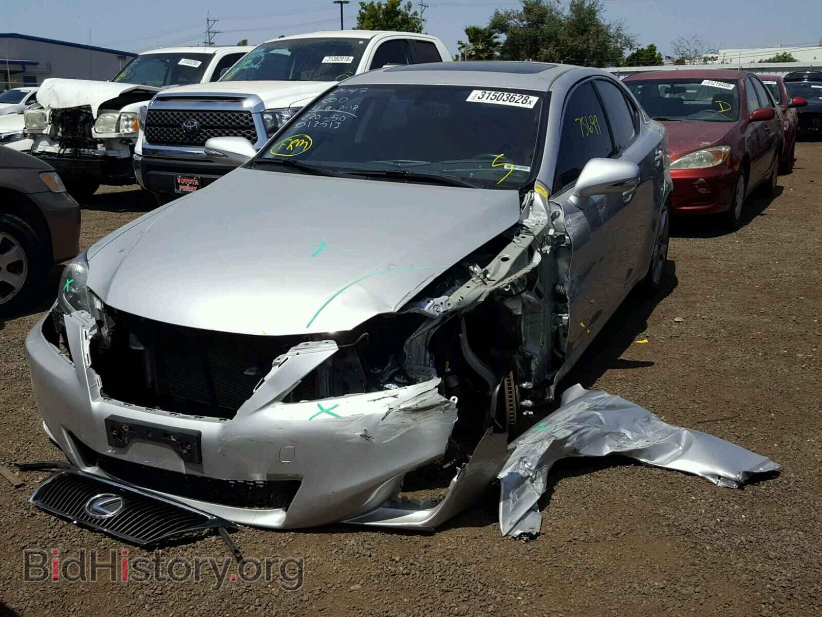 2013 LEXUS IS250 - VIN: JTHBF5C20D5192447 - Фото 2
