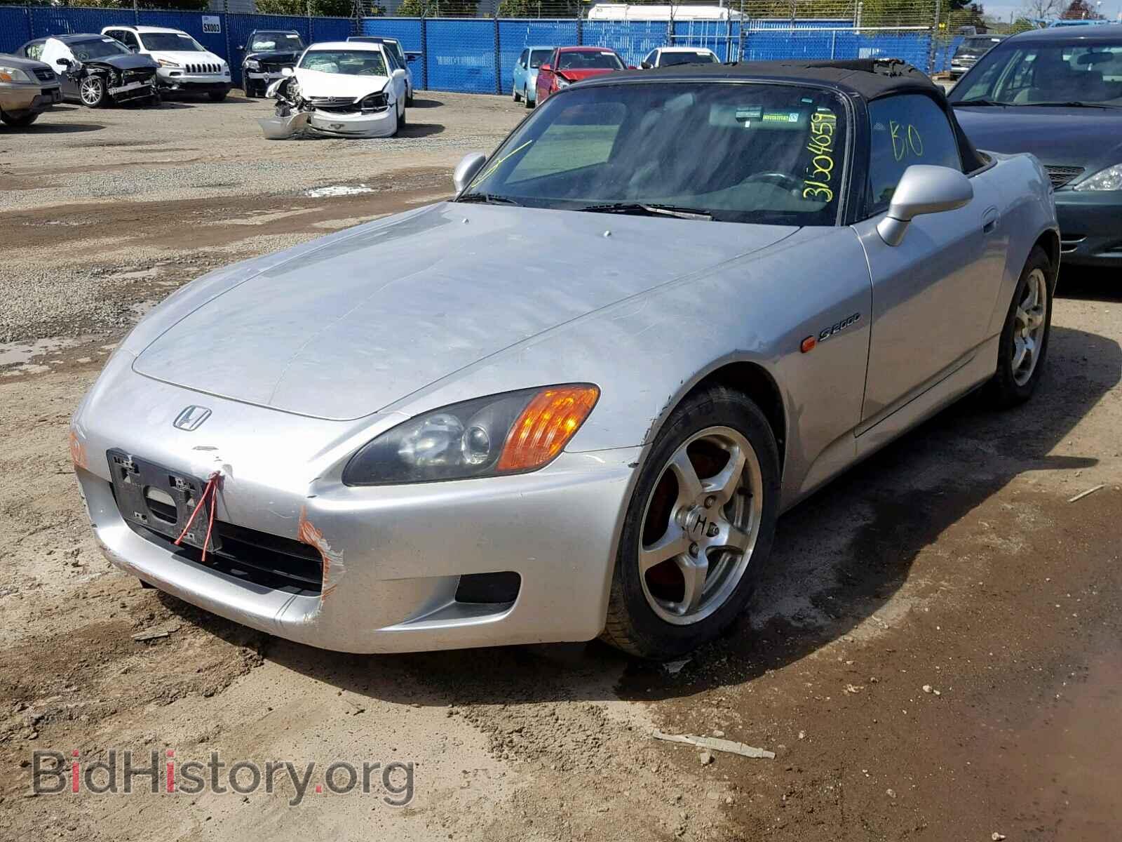 2002 HONDA S2000 - VIN: JHMAP11482T004188 - Фото 2
