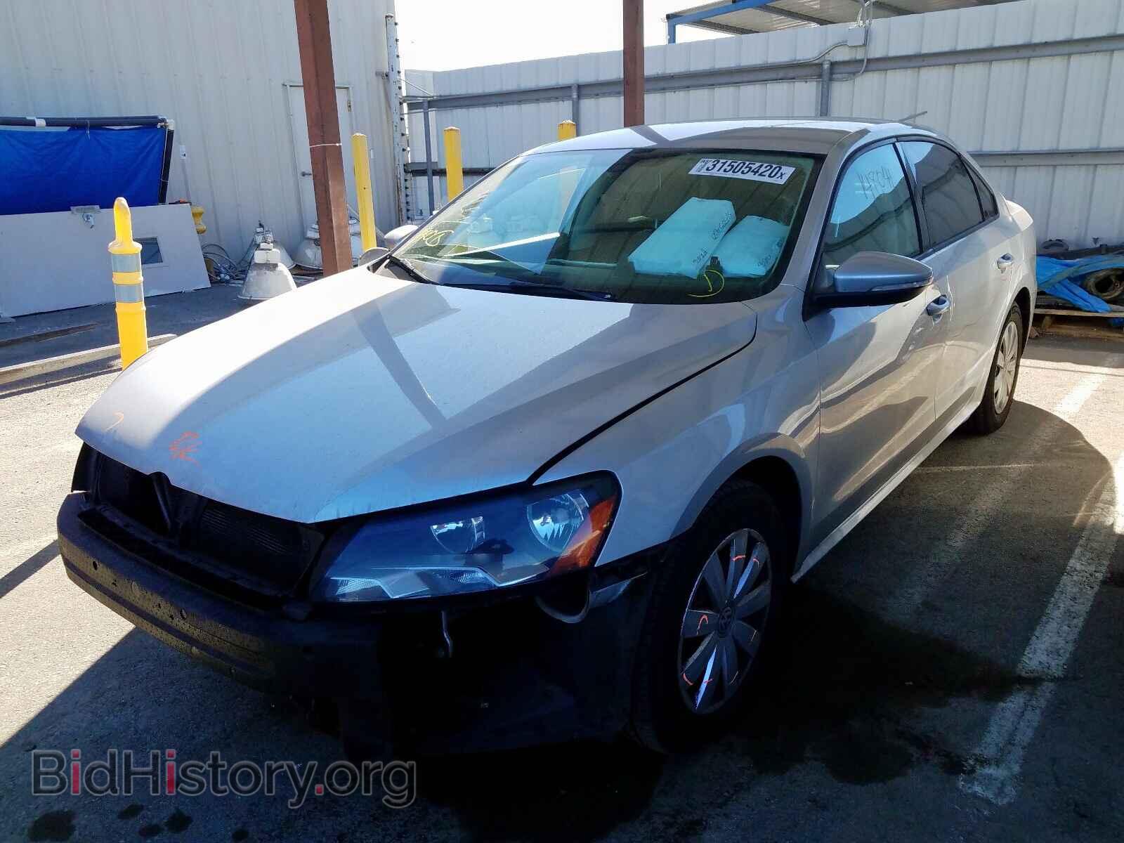2012 VOLKSWAGEN PASSAT - VIN: 1VWAP7A39CC024444 - Фото 2