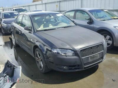 2007 Audi A4 A4 2.0T QU, черный — VIN WAUDF78E27A059898, Copart