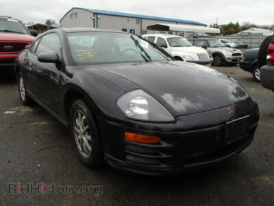 2001 Mitsubishi ECLIPSE Eclipse GS, black — VIN 4A3AC44G71E224894, Copart
