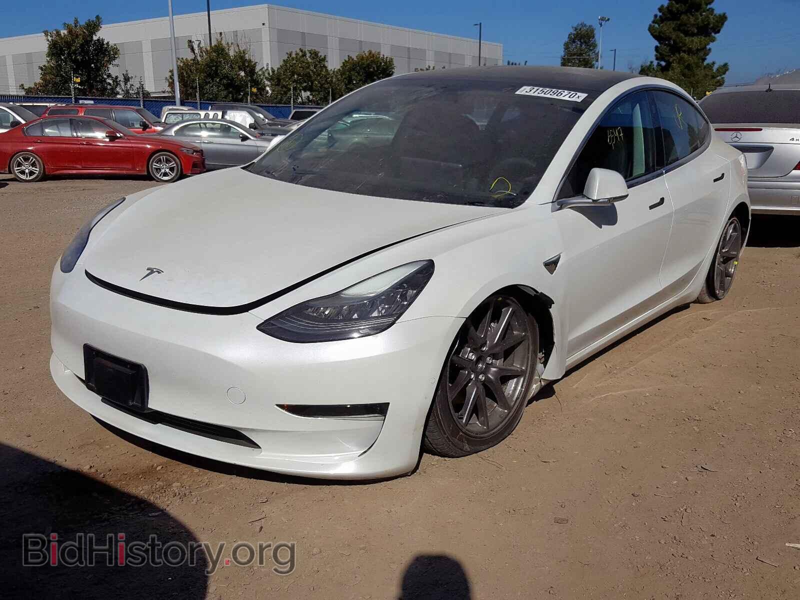 2019 TESLA MODEL 3 - VIN: 5YJ3E1EA1KF426404 - Фото 2