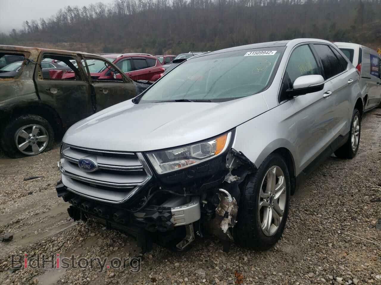 2017 FORD EDGE - VIN: 2FMPK4K99HBB75302 - Фото 2