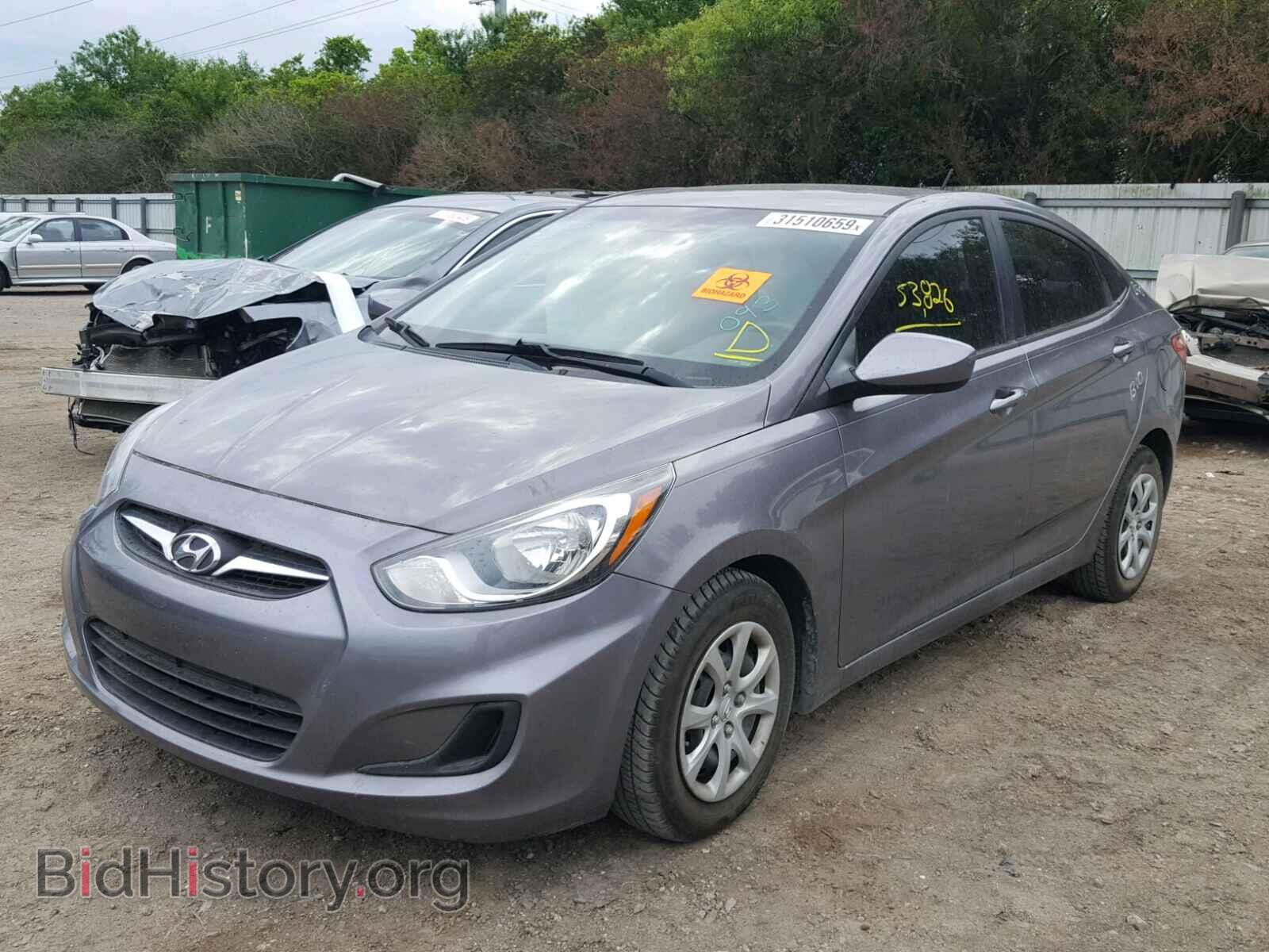2014 HYUNDAI ACCENT - VIN: KMHCT4AE4EU738093 - Фото 2