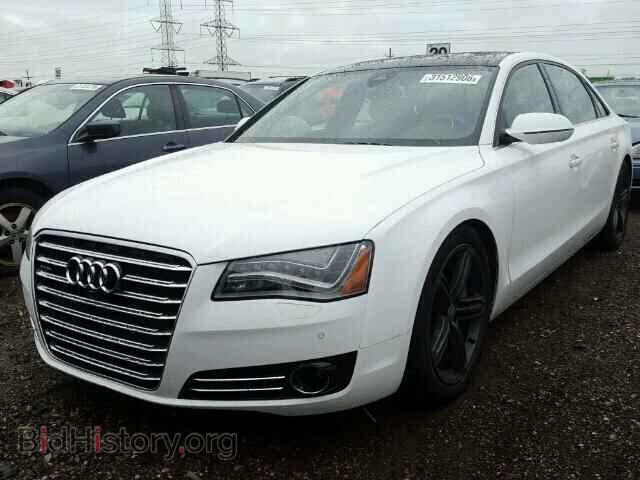 2013 AUDI A8 - VIN: WAUR2AFD7DN009012 - Фото 2