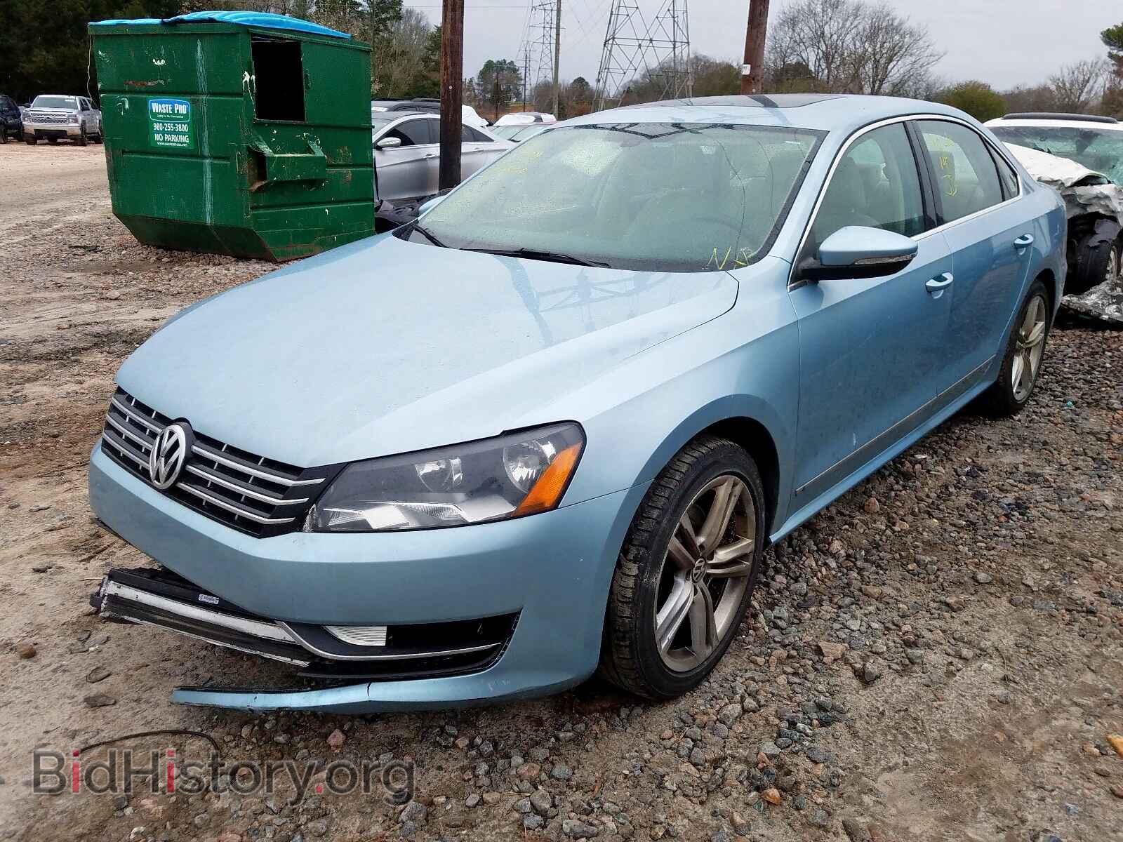 2012 VOLKSWAGEN PASSAT - VIN: 1VWCN7A35CC097535 - Фото 2