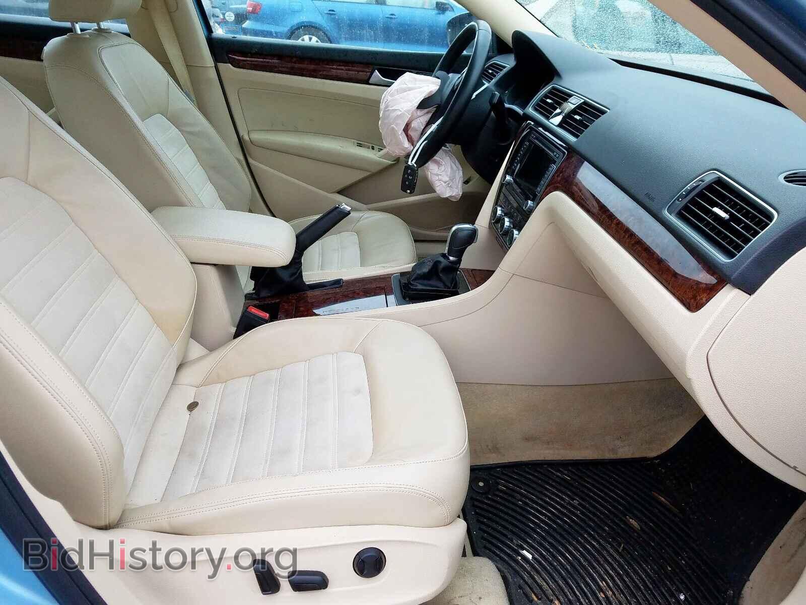 2012 VOLKSWAGEN PASSAT - VIN: 1VWCN7A35CC097535 - Фото 5