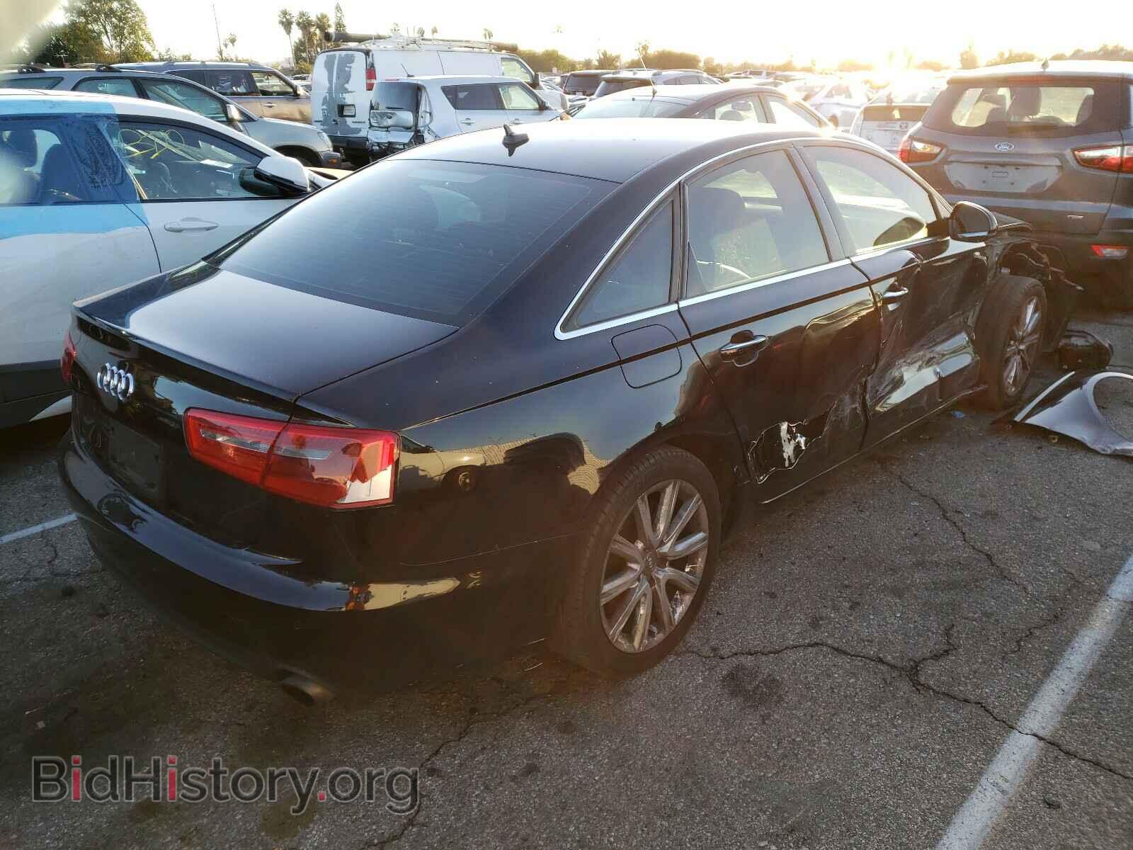 2013 AUDI A6 - VIN: WAUGFAFC8DN008230 - Фото 4