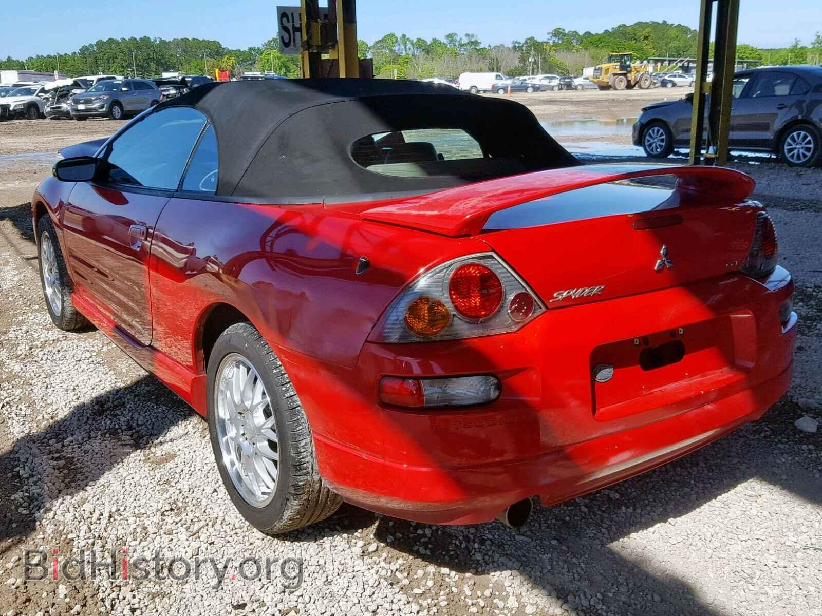 2003 MITSUBISHI ECLIPSE - VIN: 4A3AE55H83E032426 - Фото 3