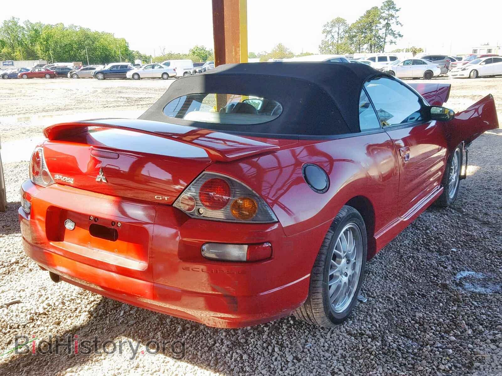 2003 MITSUBISHI ECLIPSE - VIN: 4A3AE55H83E032426 - Фото 4