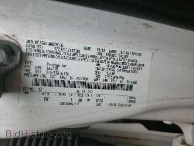 2014 FORD FOCUS - VIN: 1FADP3F22EL124161 - Photo 10
