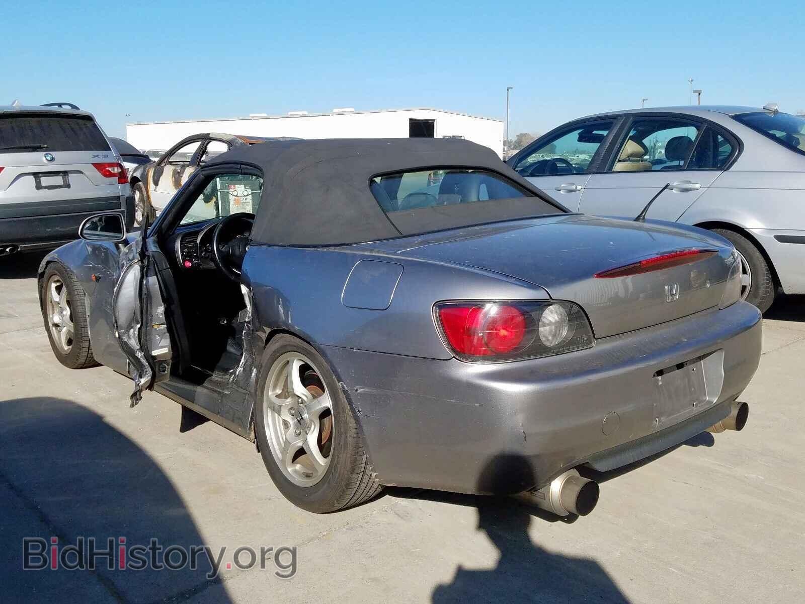 2000 HONDA S2000 - VIN: JHMAP114XYT007165 - Фото 3