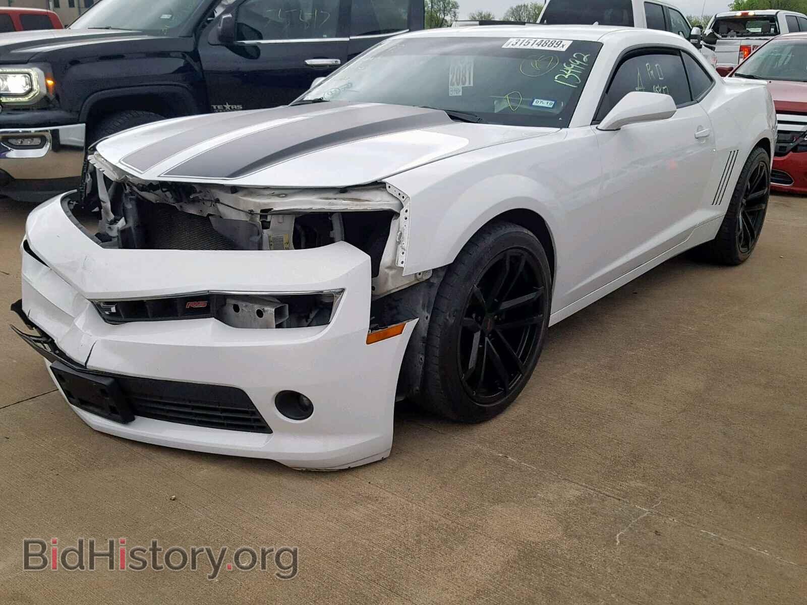2014 CHEVROLET CAMARO - VIN: 2G1FB1E35E9245685 - Фото 2