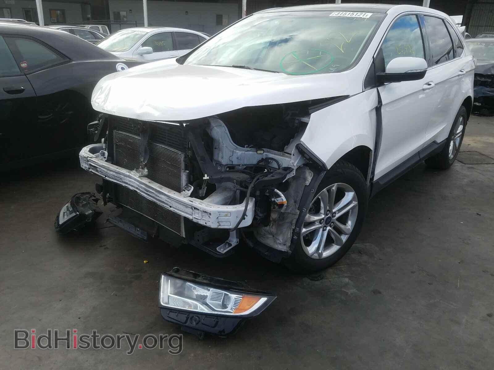 2015 FORD EDGE - VIN: 2FMPK3J8XFBB67693 - Фото 2