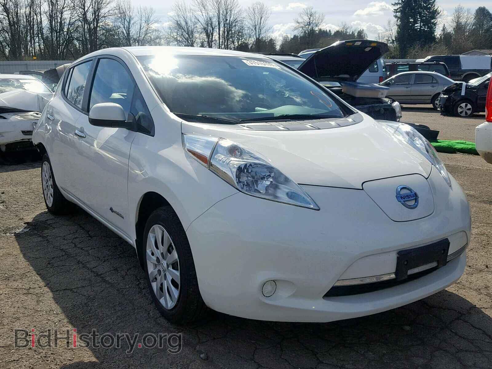 Фотография 1N4AZ0CP3FC301085 - NISSAN LEAF 2015