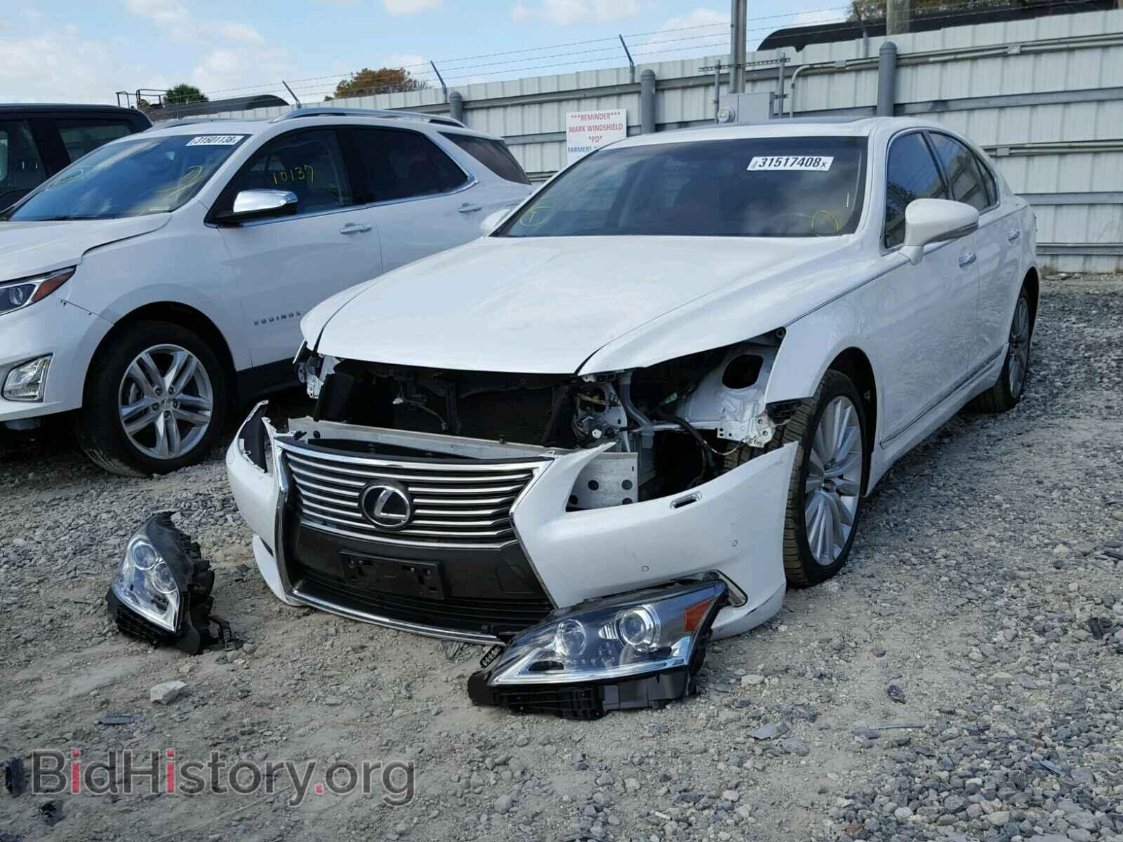 2017 LEXUS LS460 - VIN: JTHBL5EF1H5146804 - Фото 2